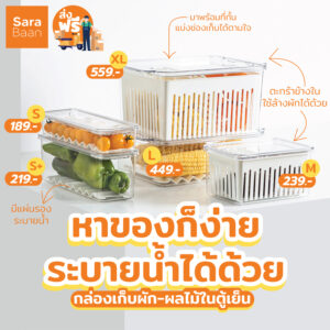 กล่องเก็บผัก-ผลไม้